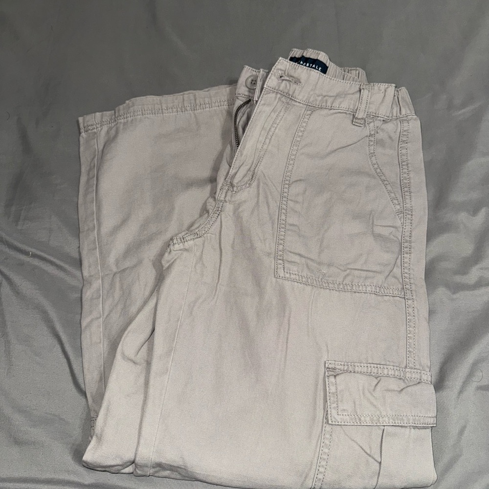 Aeropostale Tan Trousers Casual Cotton